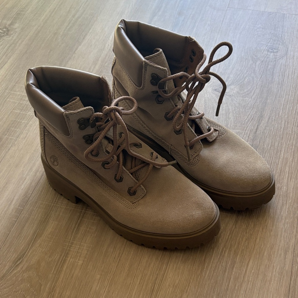 Timberland Tan Leather Boots